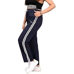 sk wardrobe Women's Cotton Striped Casual Pyjama Pants | Relaxed Fit with 2 Side Pockets | Ideal for Night & Comfort Wear-picture-19