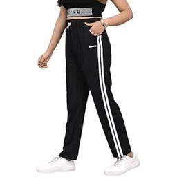 sk wardrobe Women's Cotton Striped Casual Pyjama Pants | Relaxed Fit with 2 Side Pockets | Ideal for Night & Comfort Wear-picture-15