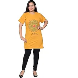 sk wardrobe Women’s Long Polo T-Shirt – “Life is Sweet” Printed Casual Tunic Top-picture-17
