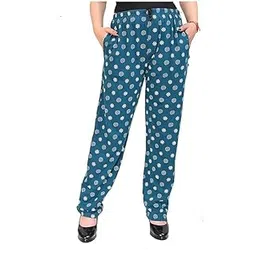 sk wardrobe Women's Straight-Fit Cotton Track Pants with Stripes | Deep Pockets | Cozy Lounge & Sleepwear-picture-37