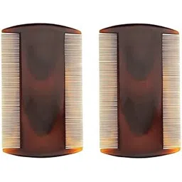 SKA Fashions Fine Tooth Dust Lice Clean Remove Plastic Lice Hair Combs pack Set of 2 Perfect For Lice Nits Eggs Bugs Removal From Hairs For Men Women Kids-picture-17