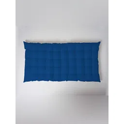 SKANDA FAB Blue Cotton Rectangular Floor Cushion-picture-23