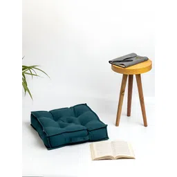 SKANDA FAB Green Pure Cotton Floor Cushion-picture-12