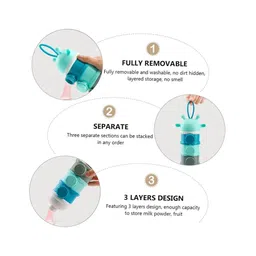 SKB Giraffio Baby Milk Powder Formula Dispenser - Color May Vary image 2