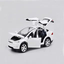 X90 White VB6610 new car Metal car SKD-image-26