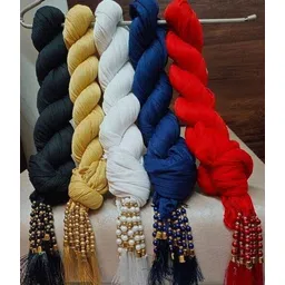 skc Lycra Blend Solid Multicolor Women Dupatta-picture-11