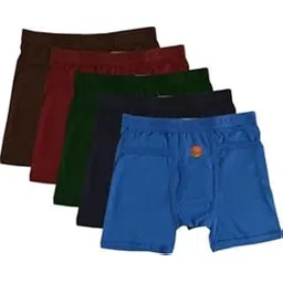 skc Men's Cotton Rib-Trunks - Pack of 3# Multicolour # Back Patti # Pocket Trunks Heavy #-picture-21