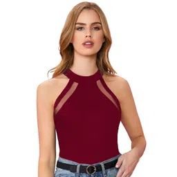 S.K.C Women Round Neck Sleeveless Top-picture-28