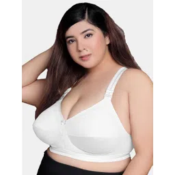SKDREAMS White Pure Cotton Bra image 4