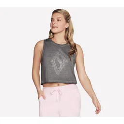 skechers DIAMOND CROPPED TANK image 1