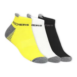 skechers 3 Pack MENS HALF TERRY LOW CUT SOCKS-picture-37