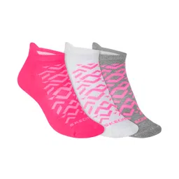 skechers 3 Pack WOMENS HALF TERRY ANKLE SOCKS-picture-19