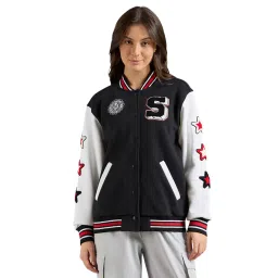 SKECHERS Black Colorblock Regular Fit Jacket-picture-13