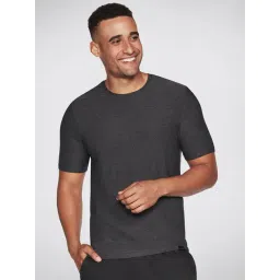 Skechers Black Regular Fit Sports T-Shirt-picture-24