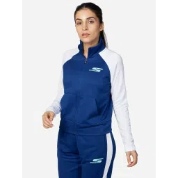 Skechers Blue & White Sports Jacket image 3