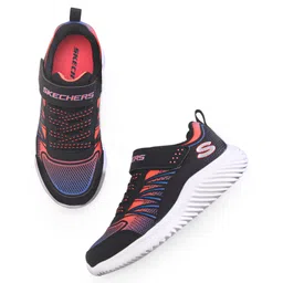 Skechers BounderVelcro Closure Casual Shoes - Black-picture-17