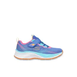 Skechers Girls SKECHERS ELITE SPORT Blue Casual Sneakers-picture-34