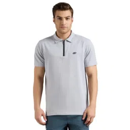 Skechers Grey Regular Fit Polo T-Shirt-picture-22