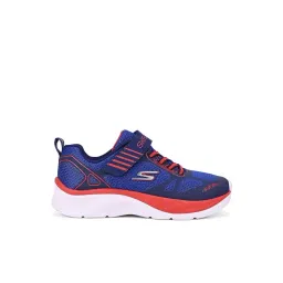 Skechers Kids Elite Sport Navy & Red Sneakers-picture-35