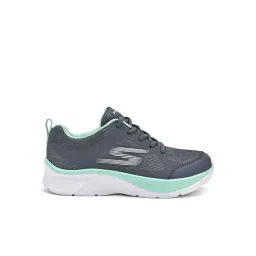 Skechers Kids SKECHERS ELITE SPORT Charcoal & Turquoise Sneakers-picture-33