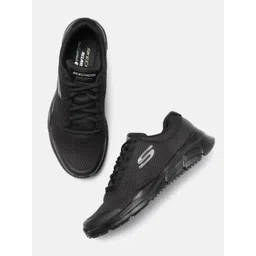 Skechers Men Black Solid Regular Equalizer 4.0 - Generation Sneakers-picture-37
