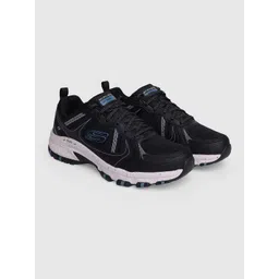 Skechers Men Black Woven Design Sneakers-picture-40