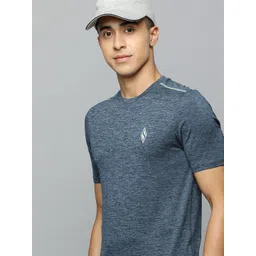 Skechers Men Blue Printed T-shirt-image-20