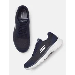 Skechers Men GO WALK 6 - ROCA Mesh Walking Shoes-picture-39