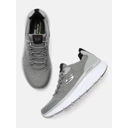 Skechers Men Grey & Black D'lux Walker-Pensive Memory Foam Sneakers-picture-43