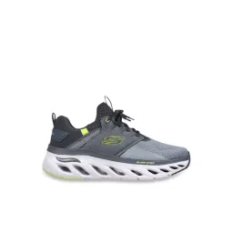 Skechers Men's ARCH FIT GLIDE-STEP Charcoal Lime Casual Sneakers-picture-26