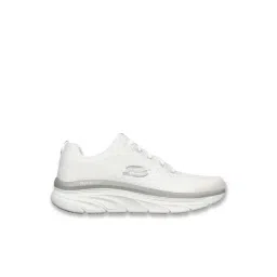 Skechers Men's D'LUX WALKER - SCRAMBLER White Walking Shoes-picture-22