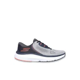 Skechers Men's GO RUN PURE 4 Gray & Orange Running Shoes-picture-42