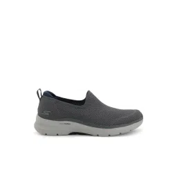 Skechers Men's GO WALK 6 - FIRST CL Dark Grey Casual Sneakers-picture-28