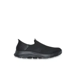 Skechers Men's GO WALK 7 - EASY ON 2 Black Walking Shoes-picture-25