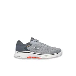 Skechers Men's GO WALK-7 THE CONSTRACT Grey Running Shoes-picture-42