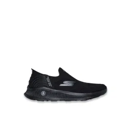 Skechers Men's GO WALK ANYWHERE - THE TOURIS Black Walking Shoes image 1