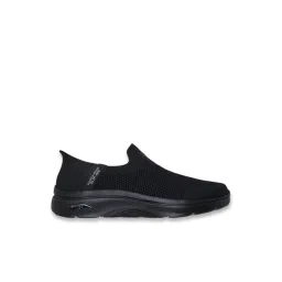 Skechers Men's GO WALK ARCH FIT 2.0 - ICONIC Black Walking Shoes-picture-33