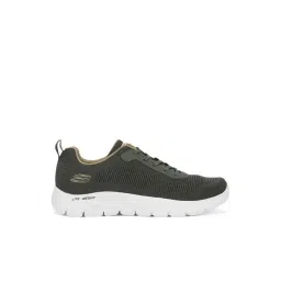 Skechers Mens SUMMITS Olive Casual Lace Up Shoe-picture-23