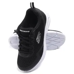 Skechers Microspec Max Lace Up Closure Casual Shoes - Black-picture-19