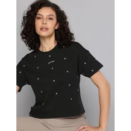 Skechers Pure Cotton All Over Rhinestone T-shirt-picture-15