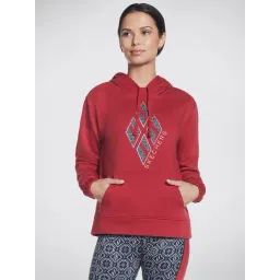 Skechers Red Printed Hoodie-picture-41