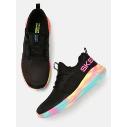 Skechers Women Black GO RUN FAST - MONTAGE Goga Mat Running Shoes-picture-24