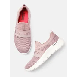 Skechers Women GO WALK FLEX Mesh Walking Non-Marking Shoes-picture-21