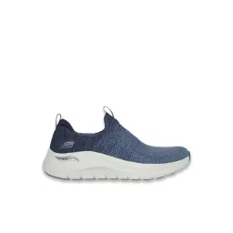 Skechers Women's ARCH FIT 2 Blue Slip-On Shoes-picture-29