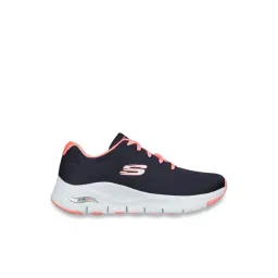 Skechers Women's ARCH FIT - BIG APPEAL Navy Coral Casual Sneakers-picture-27