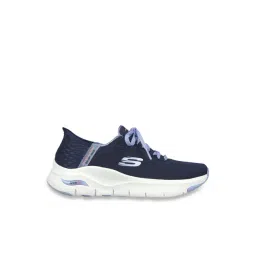 Skechers Women's ARCH FIT Navy Sneakers-picture-25