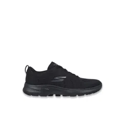 Skechers Women's GO WALK 6 Black Walking Shoes-picture-16