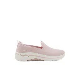 Skechers Women's GO WALK ARCH FIT - MORNING ST Pink Casual Sneakers-picture-25