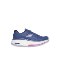 Skechers Women's GO WALK DISTANCE WALKER Blue Walking Shoes-picture-24