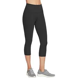 skechers Women's High Rise Goflex Hw Regular Fit Capri Leggings-picture-10